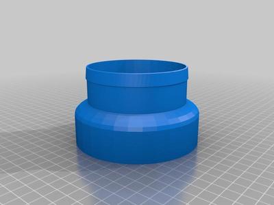 K40 Chinese Laser Cutter Fan Adapter