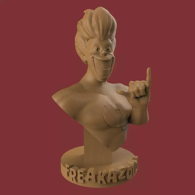 Freakazoid bust