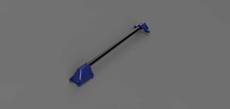 Traxxas Slash 4x4 LCG chassis brace