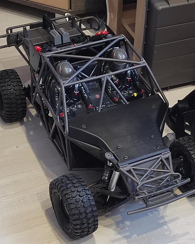 Mud and snow protection for Traxxas Unlimited Desert Racer (UDR)