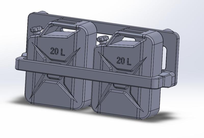 TRX4 Bronco rear carrier // Replacement canister