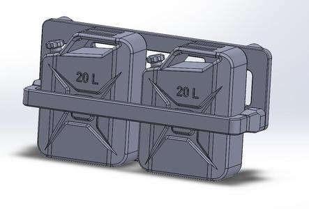 TRX4 Bronco rear carrier // Replacement canister