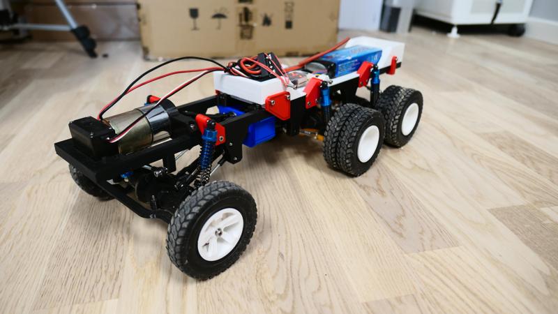 3D Printed Rc Truck V4