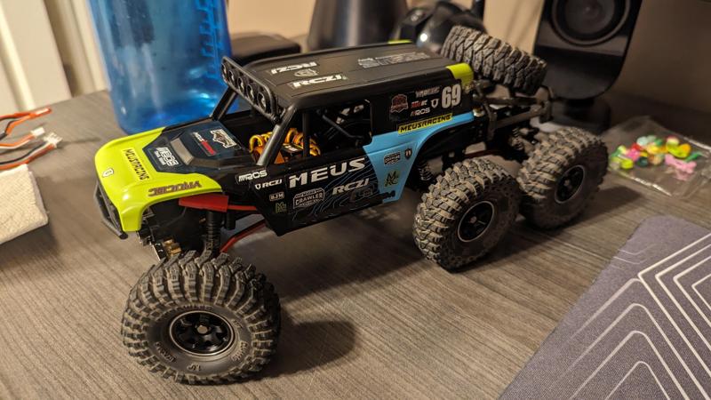 SCX24 6x6 Cage for MB24 body