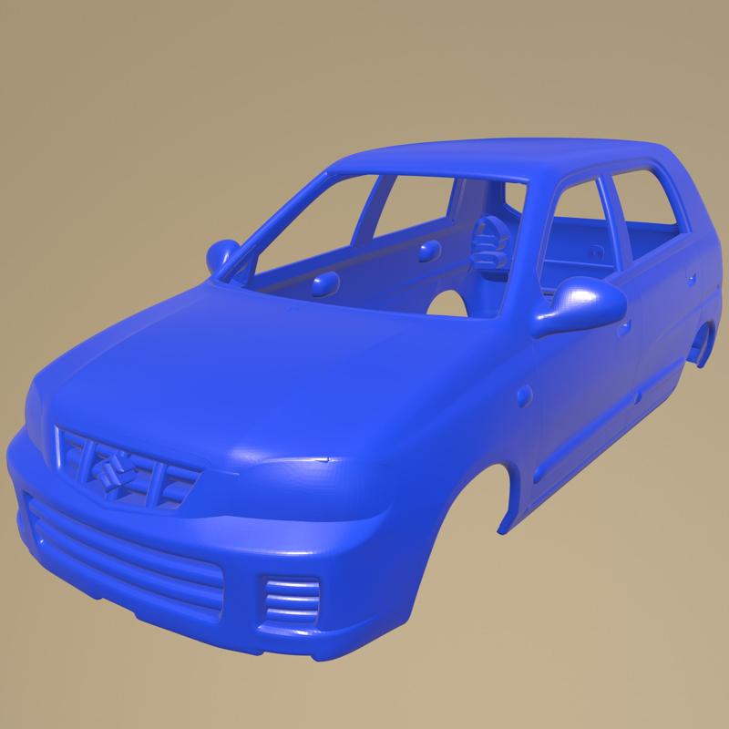 Suzuki Maruti Alto 2012 PRINTABLE CAR BODY