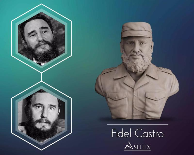 Fidel Castro Bust