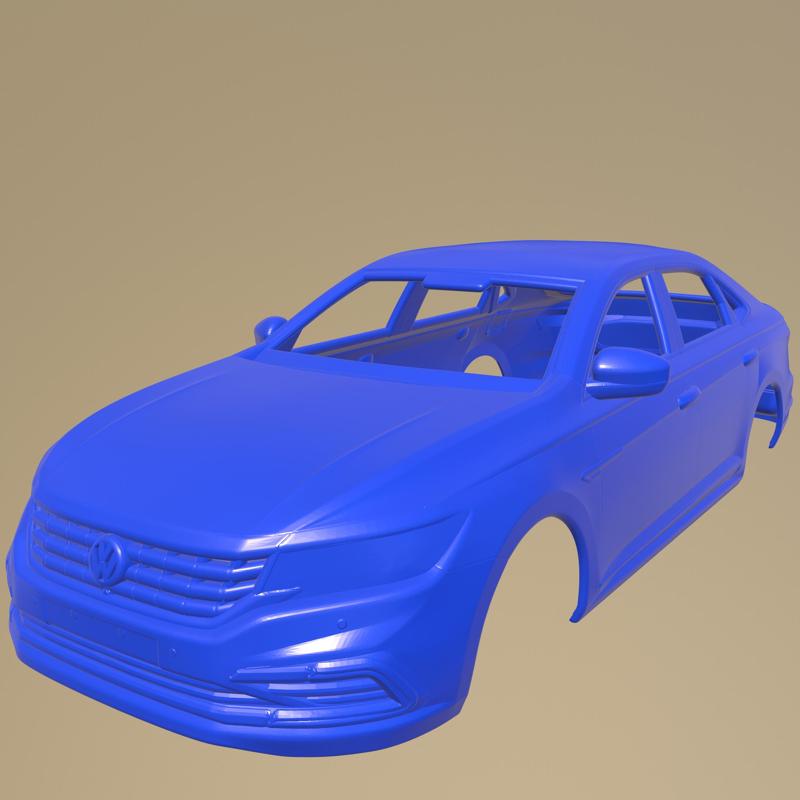 Volkswagen Passat PHEV 2019 PRINTABLE CAR BODY
