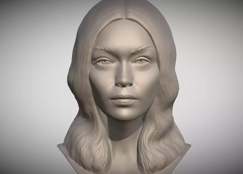 Gigi Hadid bust