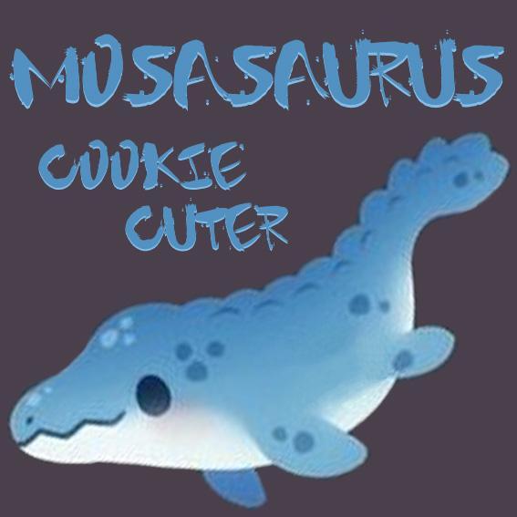 Jurassic World Mosasaurus - Cookie Cutter