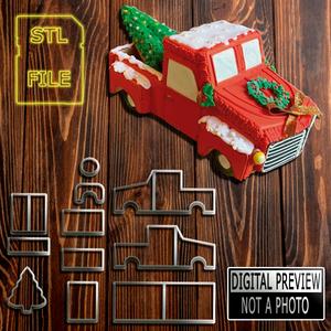 [50% OFF] Cookie Cutter - 3D Truck Model