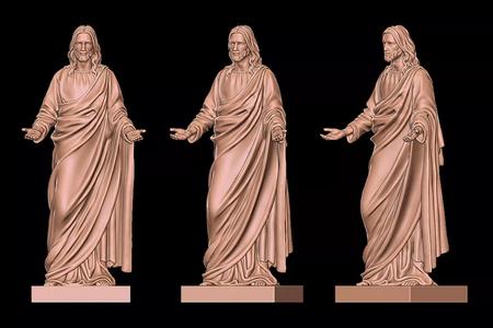 blessing jesus 3d print