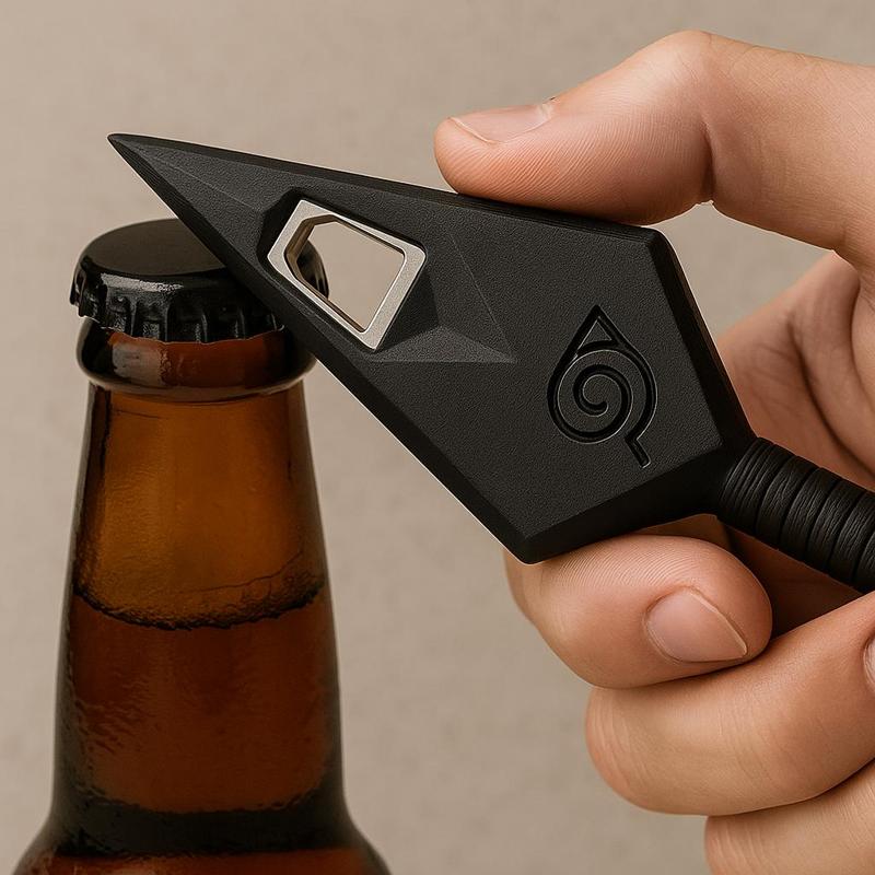 Naruto Kunai Bottle Opener – Hidden Leaf Village Ninja Tool 3D Print
