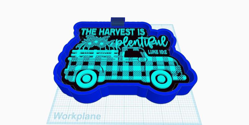 Harvest is Plentiful farm truck