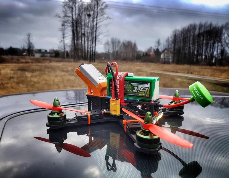 Liqiud v2 Runcam holder 40 deg.