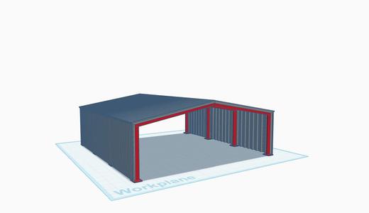 1/64th Steel Building