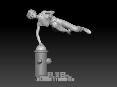 best pose parkour girl 1