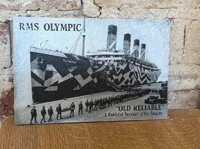 Hueforge Olympic In Dazzle Camoflarge 1914