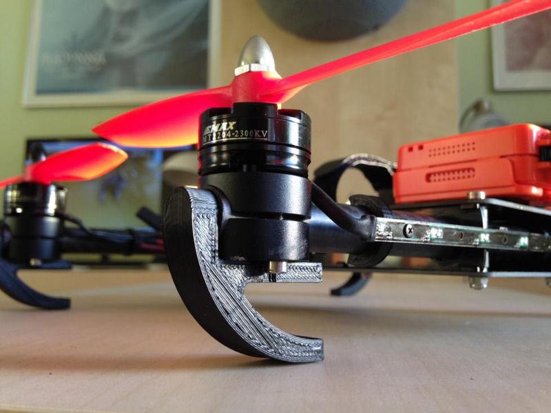 Versacopter (quadcopter) landing gear