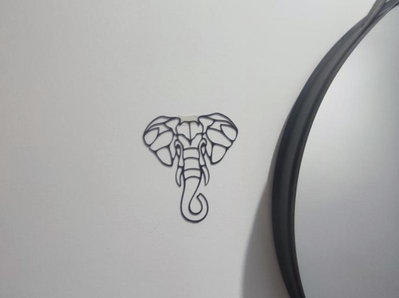 Elephant Mosaic Decorative Print