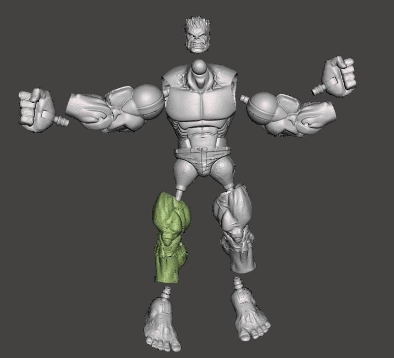 Red hulk baf rhulk marvel legends xmen spiderman figure toybiz toybiz hasbro capitan america harrison ford