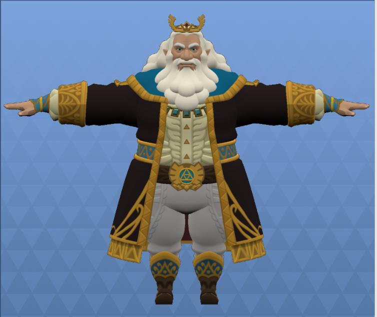 King of Hyrule Rhoam father of Zelda