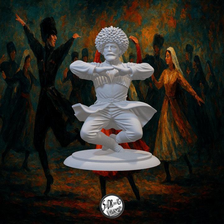 Caucasian Warrior Dancer – SoliDRawinGs SG035