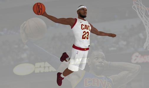 Lebron James figurine for full color 3D printing