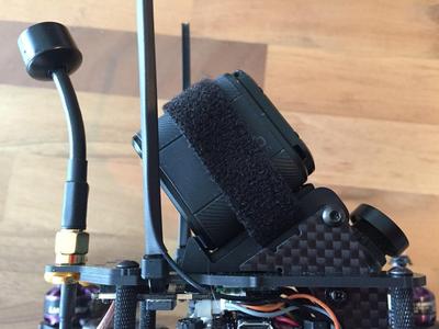 QAV-X GoPro Session Mounts (25°, 35° and 45°)