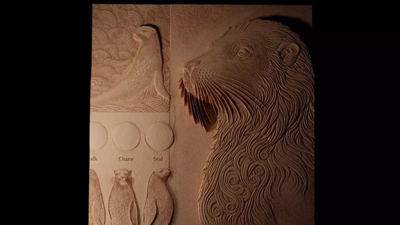 Selkie Sandcasting Bas High Relief CNC