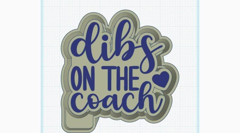 Dibs on the coach (coach wife) Freshie mold