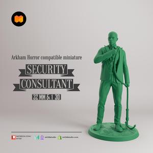 Security Consultant - Arkham Horror compatible