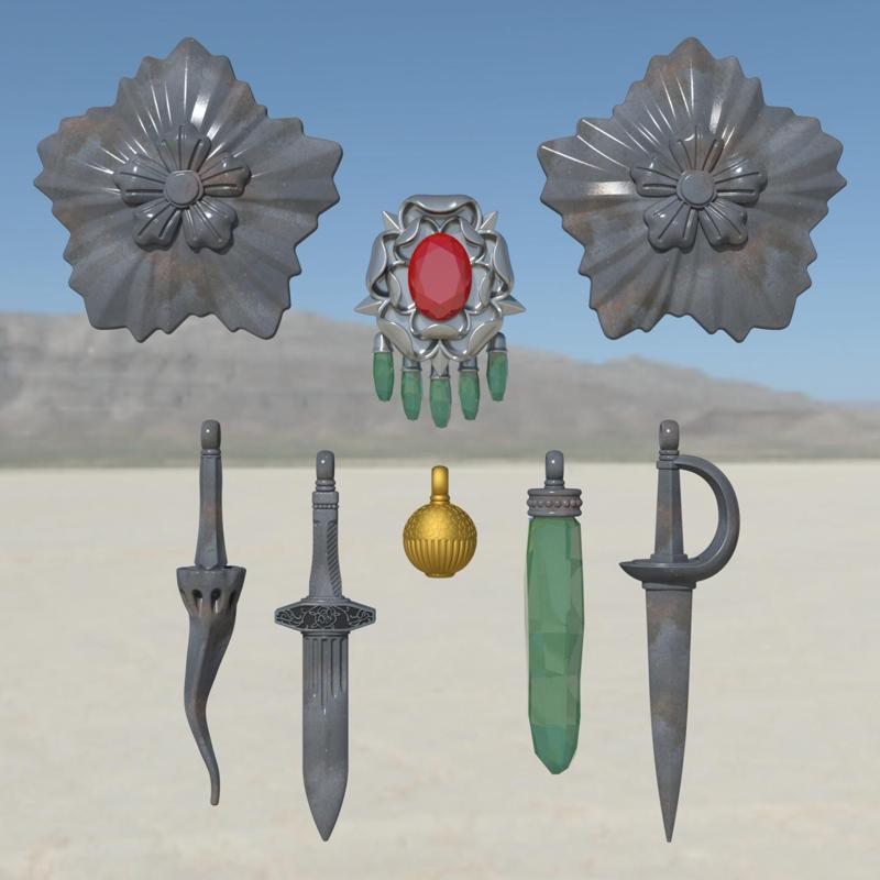 Residual Evil Village Bela Daniela Cassandra Dimitrescu jewelry set