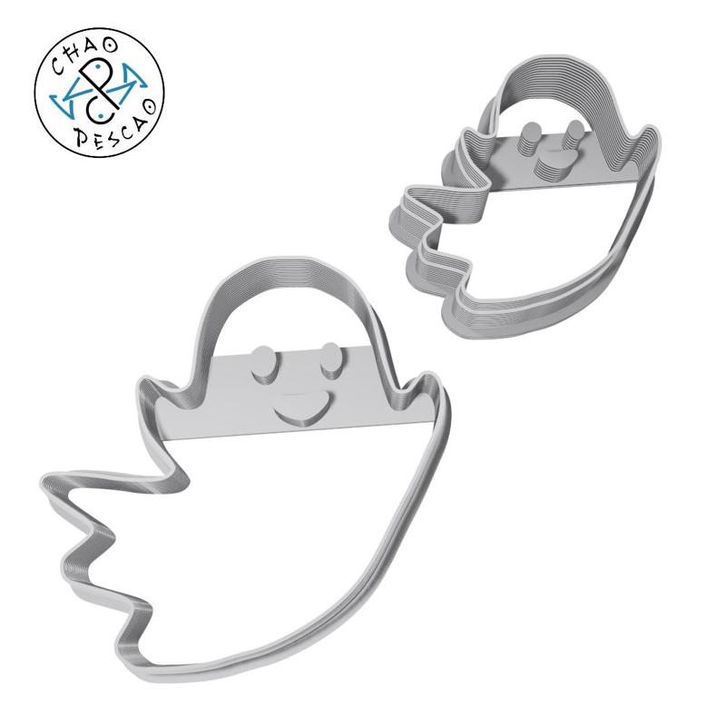 Ghost - Halloween - Cookie Cutter - Fondant - Polymer Clay
