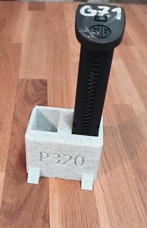 Airsoft VFC P320 GBB Mag-Rack