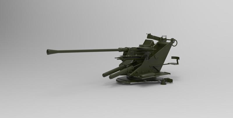 FlaK 18 anti-aircraft and anti-tank artillery gun