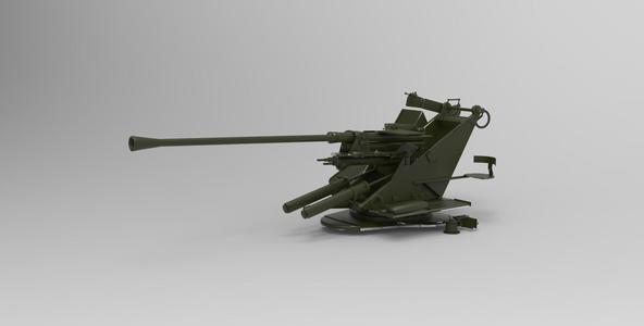 FlaK 18 anti-aircraft and anti-tank artillery gun