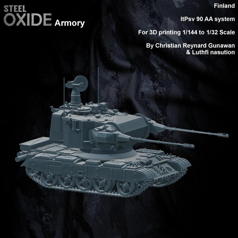 Finland ItPsv 90 T-55AM chassis