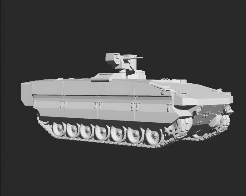 Castor combat vehicle Spanish