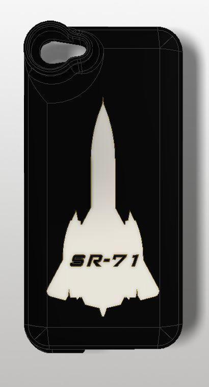 iPhone 5 Acoustic Case SR-71 Black Bird