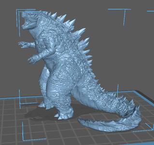 Epic Godzilla 3D Print Model – Roaring Pose