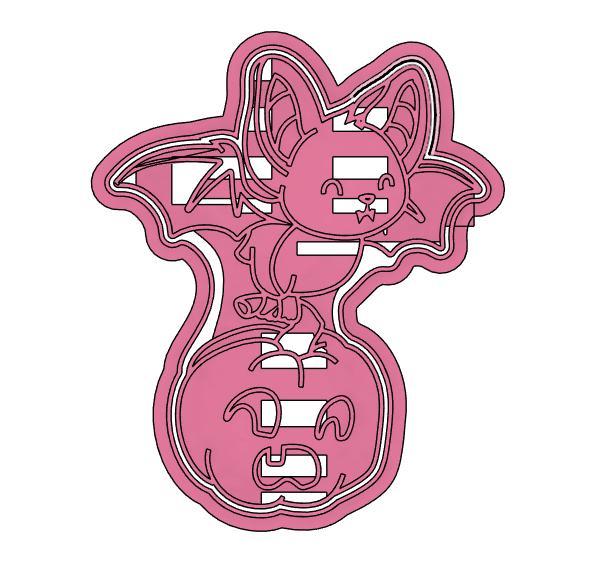 Cookie cutters -murcielago halloween-.