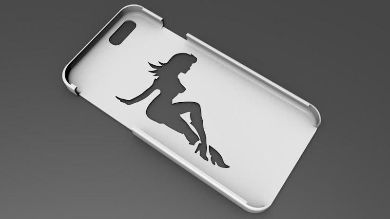iPhone 6 Basic Case  mud flap girl