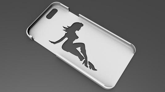 iPhone 6 Basic Case  mud flap girl