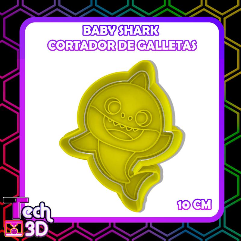 BABY SHARK COOKIE CUTTER / BABY SHARK COOKIE CUTTER