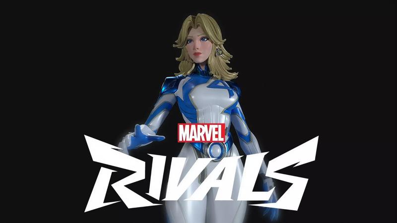 Sue Storm Invisible Woman Marvel Rivals 3D Print Statue