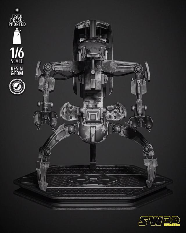 STAR WARS Droideka Sculpture