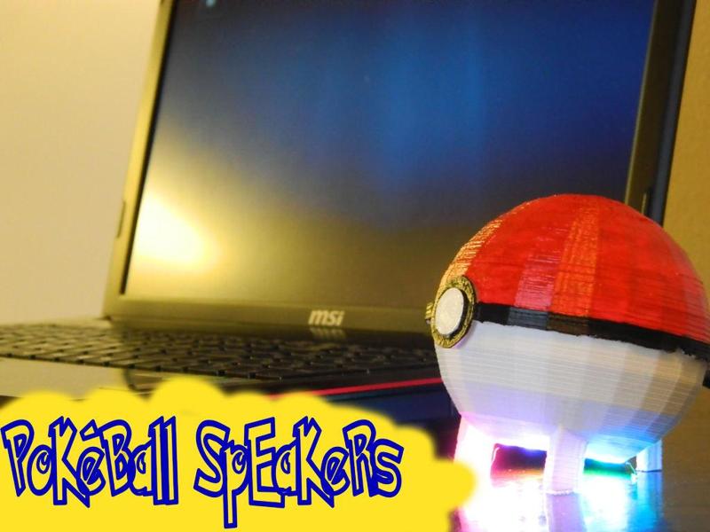 Pokeball speakers