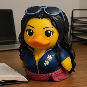 Rubber Duck - Nico robin One piece  - 3d print
