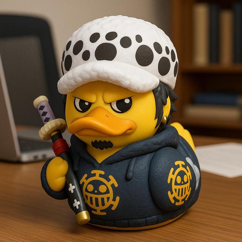 Rubber Duck - Trafalgar D Water Law One piece - 3D print