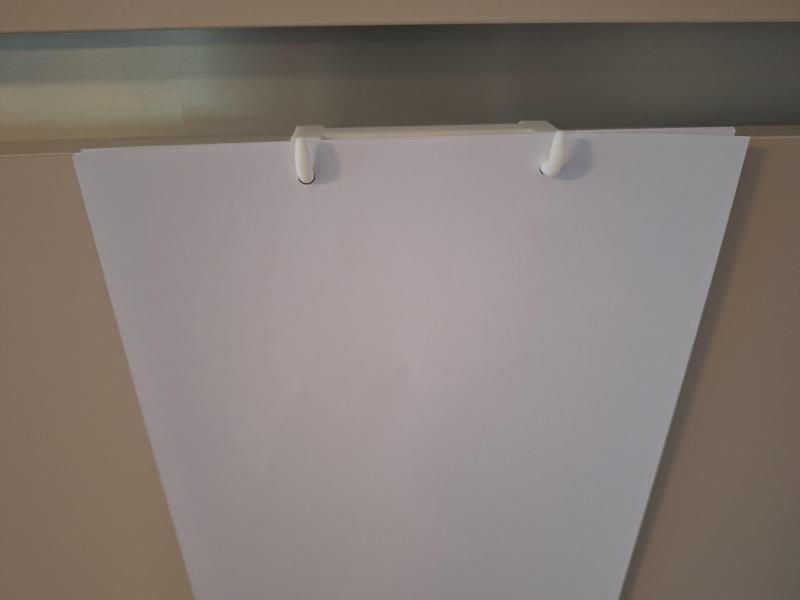 non-magnetic paper holder